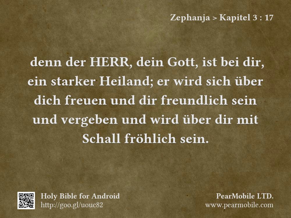 Zephanja, Kapitel 3:17